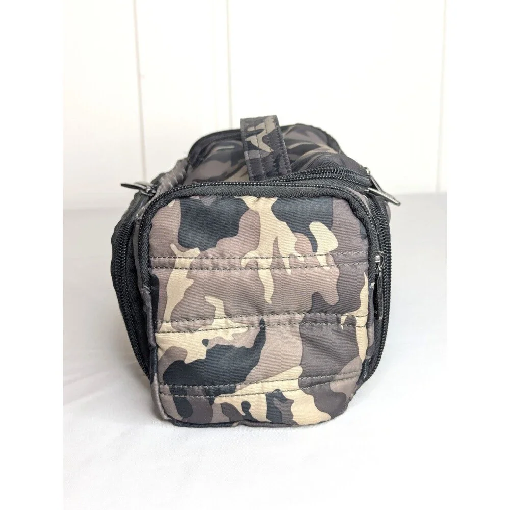 Lug NWT Trolley Camo Midnight Grey Travel Toiletry Cosmetic Case Bag 12”x 5”x4”